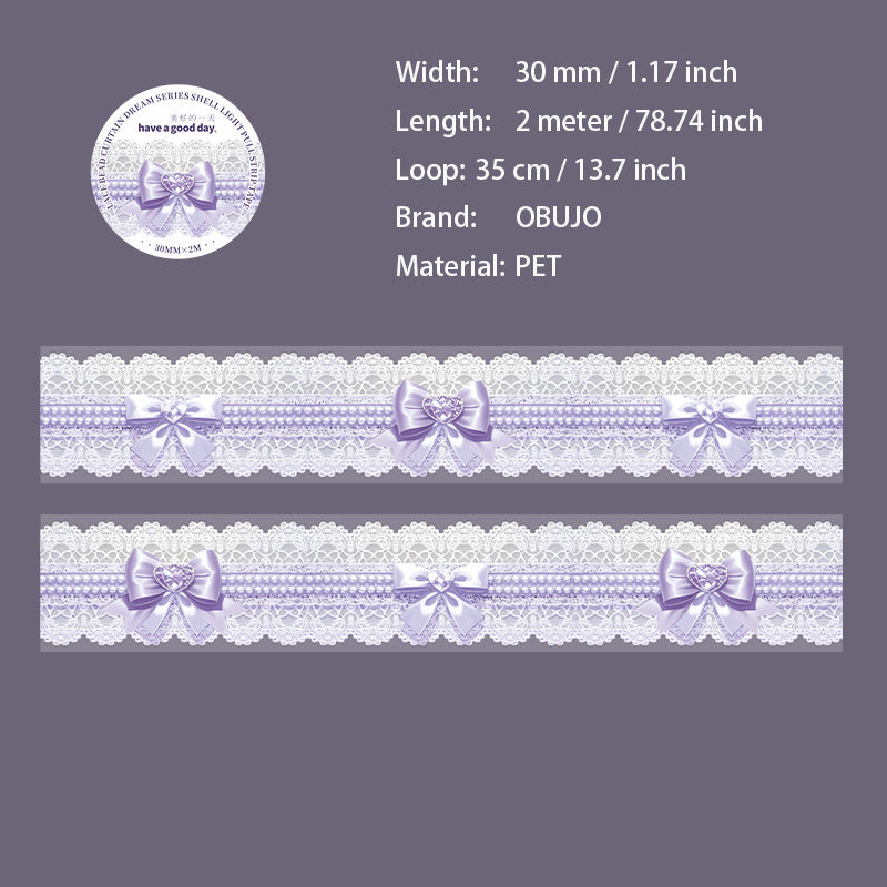 1 Roll Lace Knot PET Tape LSZLM