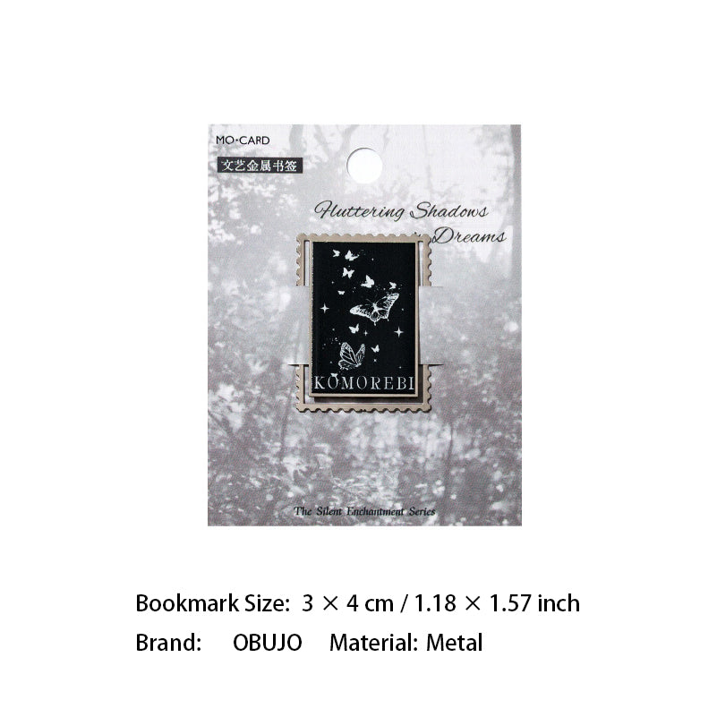 Post Stamp Shaped Metal Bookmark WWJMRM