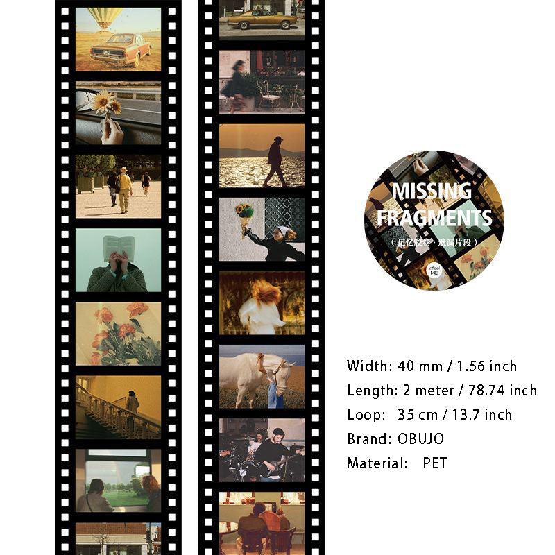 1 Roll Movie Film PET Tape JYJJ