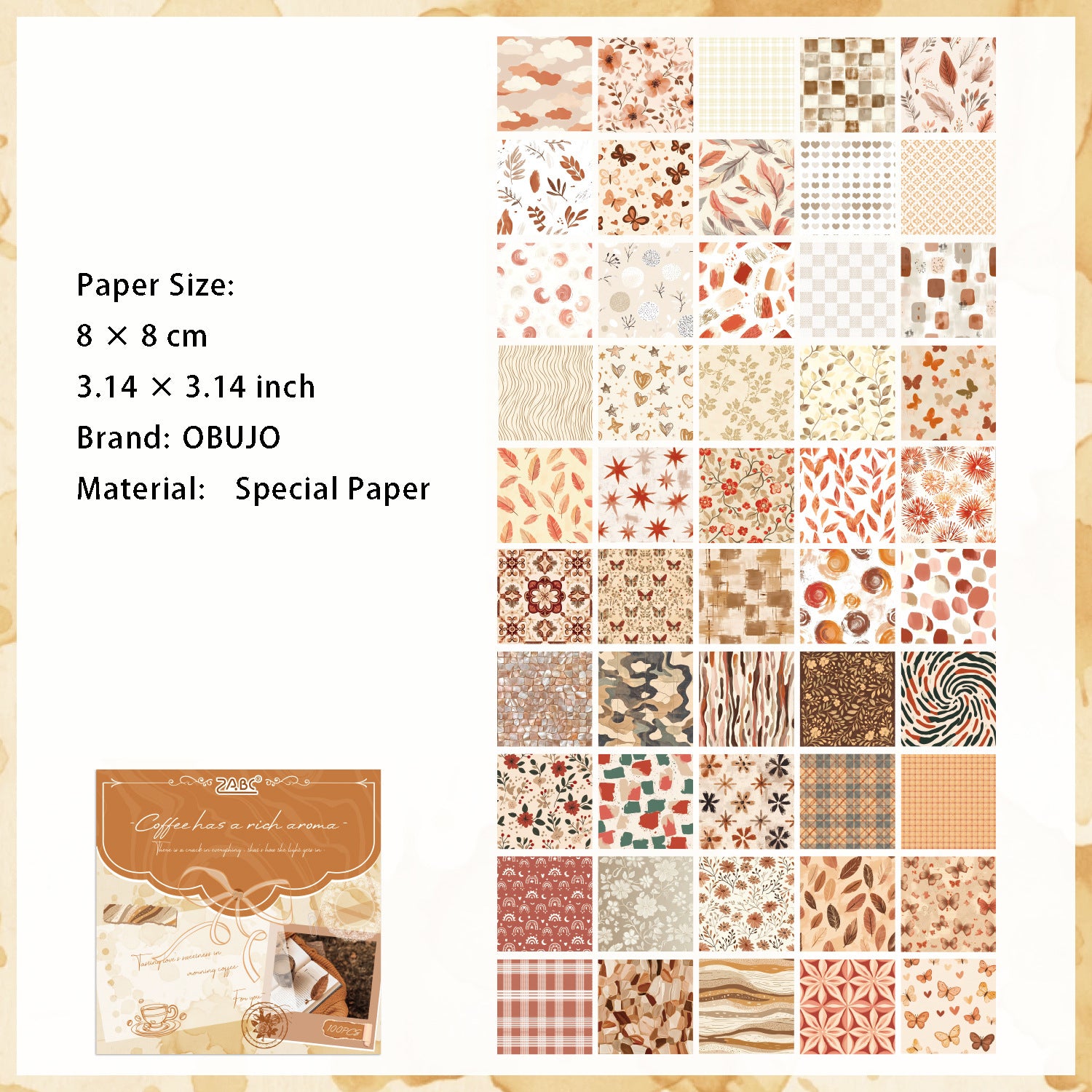 100 Sheets Basic Journal Paper XKMY