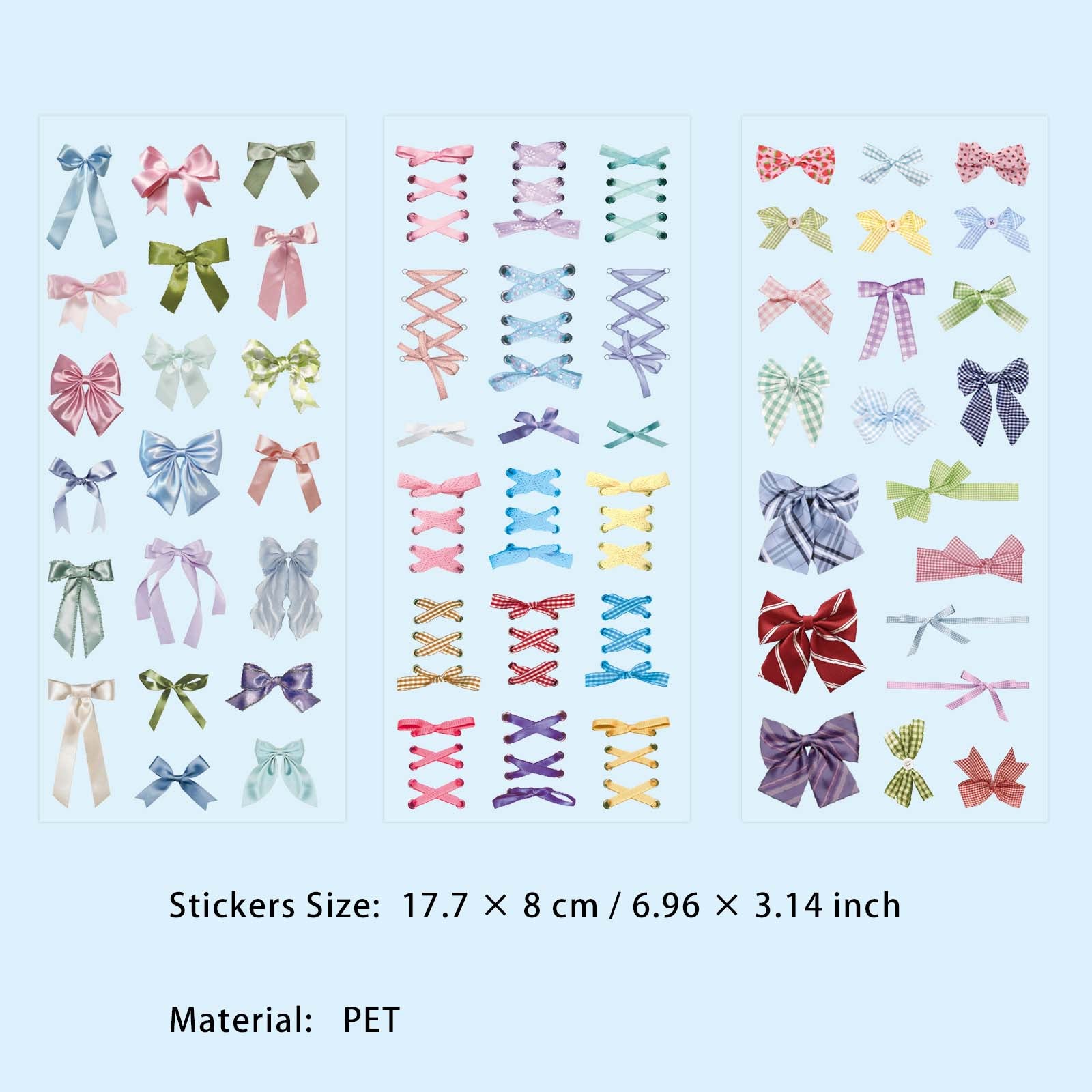 3 Sheets Planner Calendar PET Stickers MHSCJ