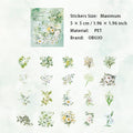40 Pcs Flower PET Stickers LMHD
