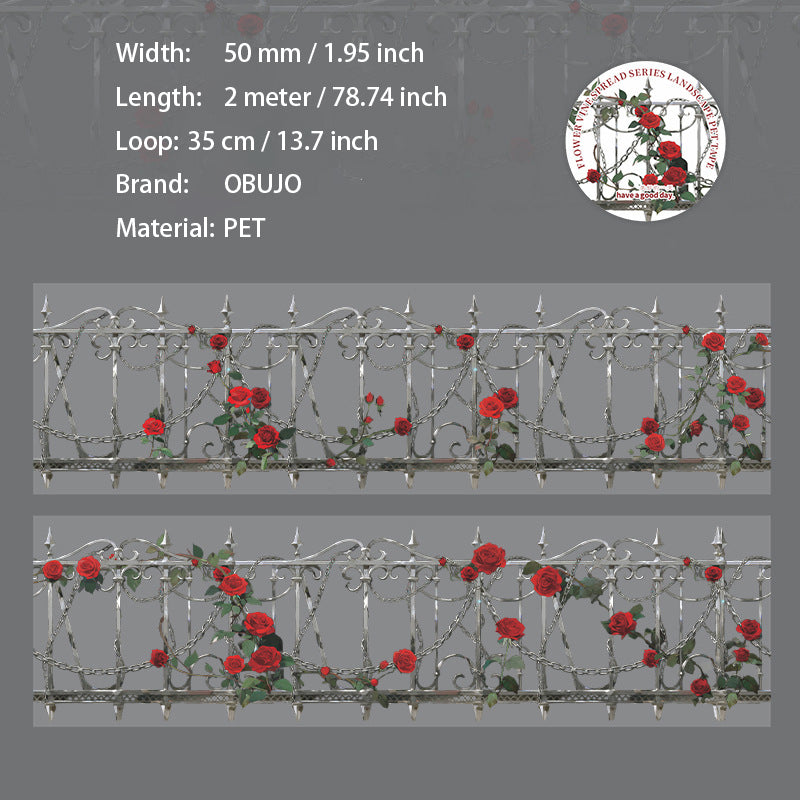 1 Roll Garden Fence PET Tape HTMY