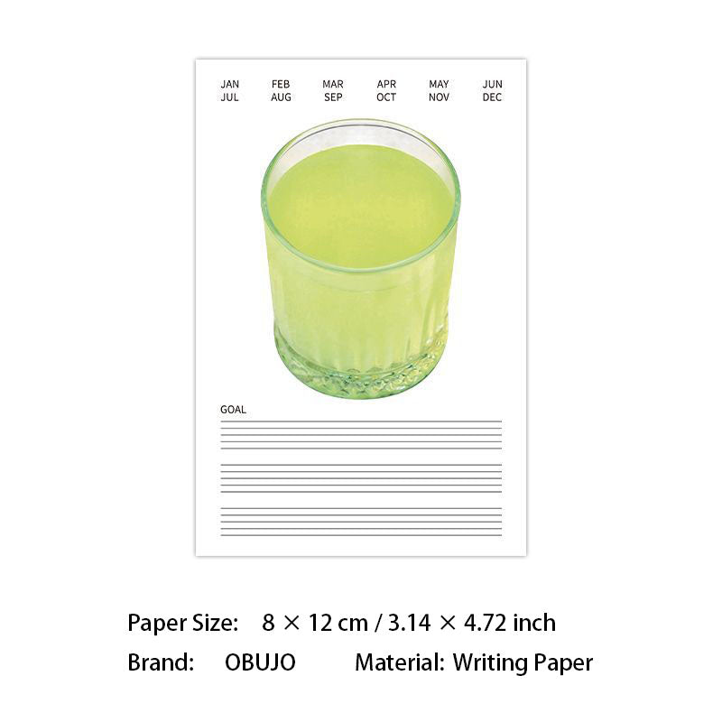 30 Sheets Aesthetic Notepad JRFKX