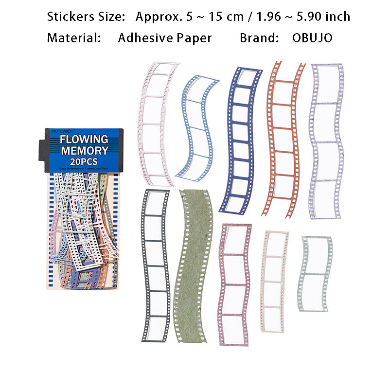 10 Pcs Movie Film Stickers JPKK