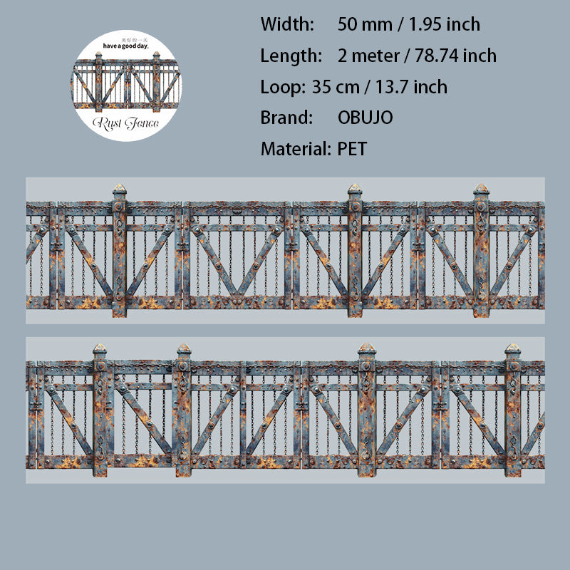 1 Roll Metal Fence PET Tape XJWL