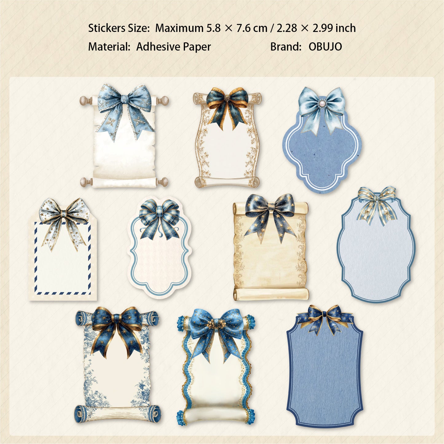 20 Pcs Christimas Notepad Stickers JRSS