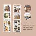 1 Roll Vintage Shop Mall Washi Tape KLXSG