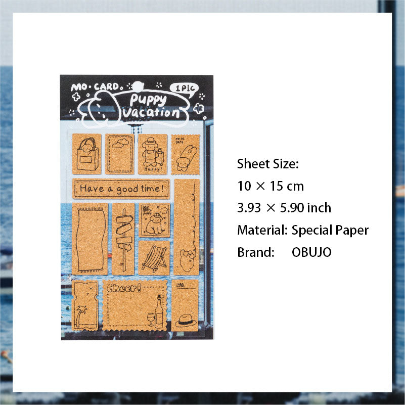 1 Sheet Pet Themed Planner Stickers SHXBQ