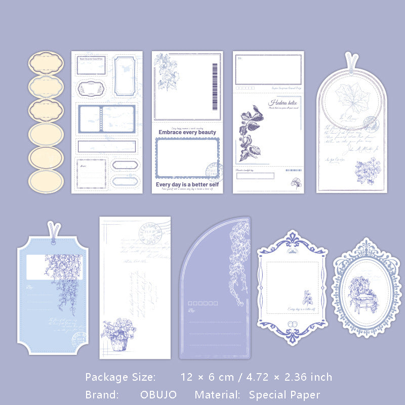 20 Pcs Vintage Notepad Paper ZWXJL