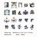20 Pcs Gothic PET Stickers YWDGB
