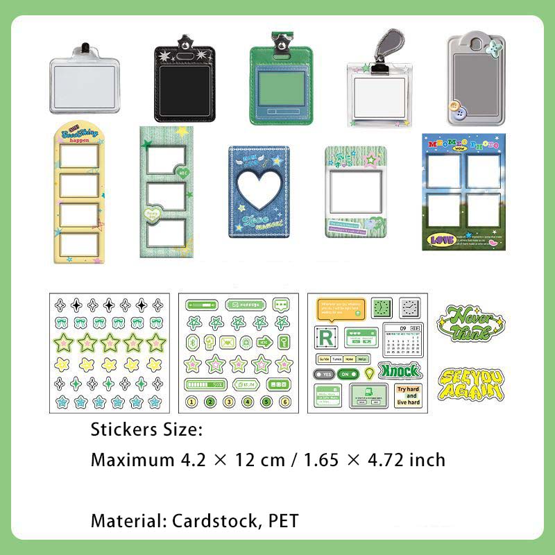 15 Pcs Lifestyle Journal Stickers MCRA