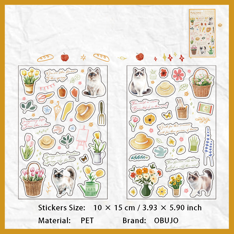 2 Sheets Lifestyle Planner Stickers SGXY