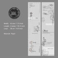 1 Roll Translucent Scrapbook Paper HYBS