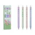4 Pcs 0.5mm Black Gel Pen DRLM