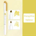 Zebra Mildliner WKT7 Double-Sided Highlighter - Mild Forsythia Yellow