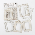 10 Pcs Antique Baroque Relief Frame Paper Pack -  European