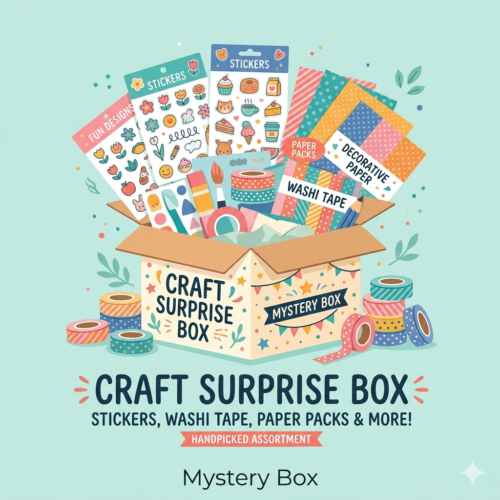 Scrapbook Journal Supplies- Mystery Box