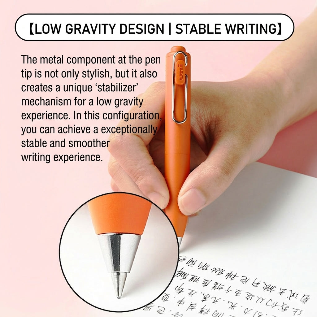 Zento Uni-ball One 0.5mm Pocket Black Gel Pen UMP-SP