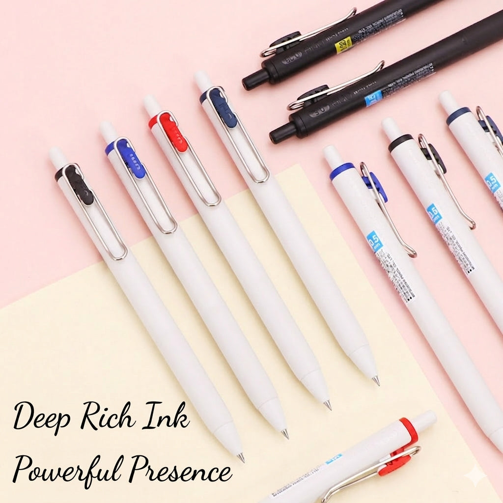 Zento Uni-ball One Black Ink Gel Pen UMN-S