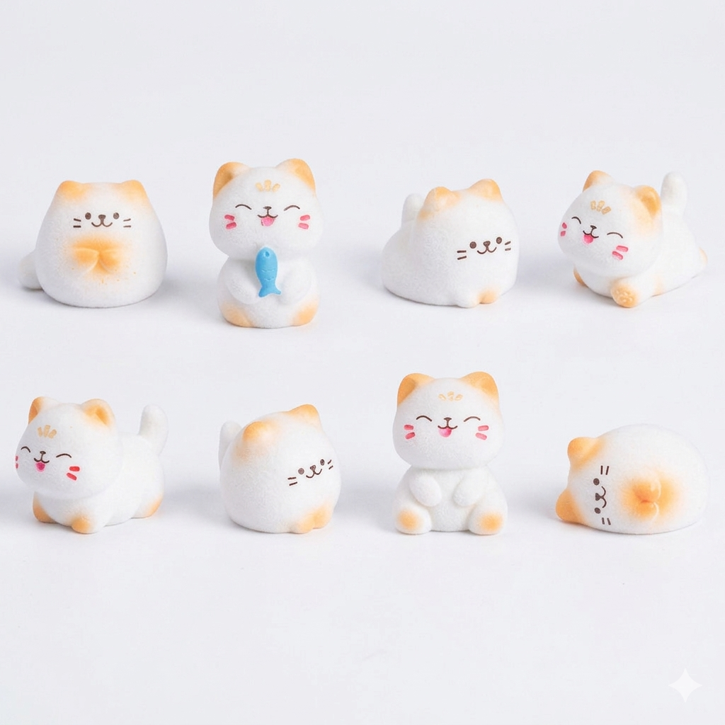 Calico Cat Desk Buddies