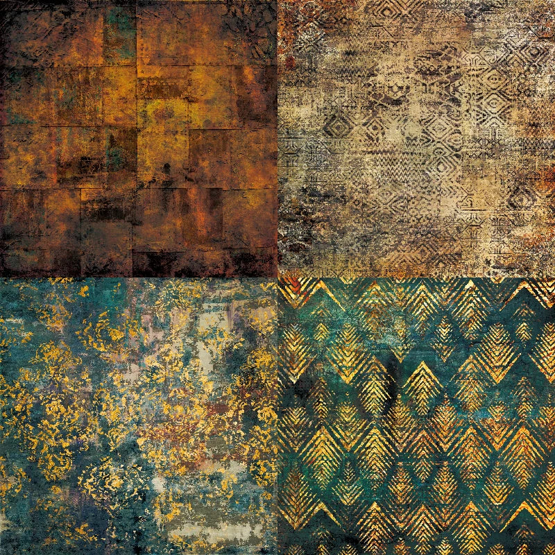 6 inch Abstract Scrapbook Paper Pad SKP006
