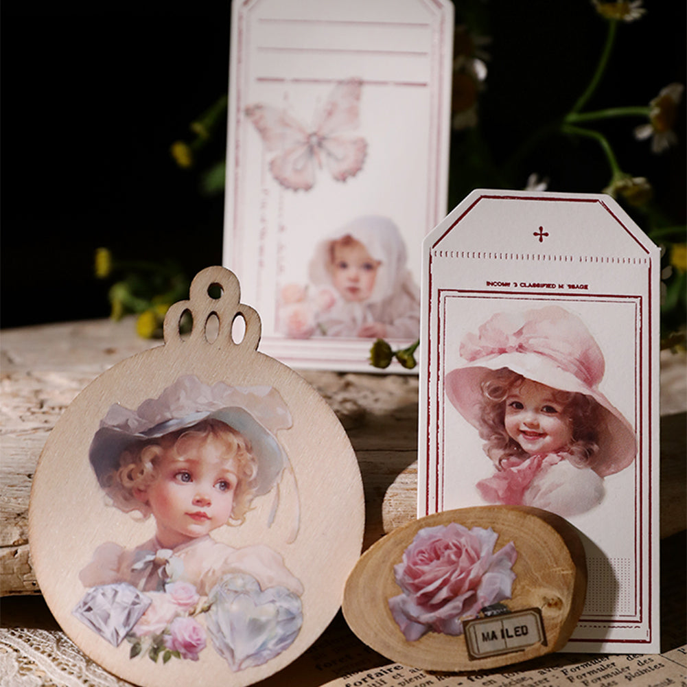 2 Sheets Rub on Stickers MGNH