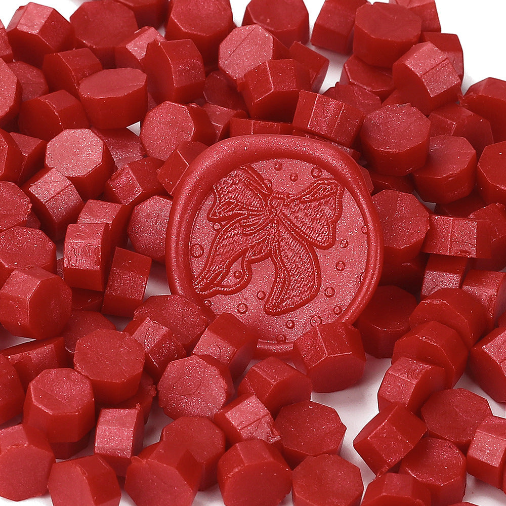 100 PCS Octagon Wax Seal Beads H44