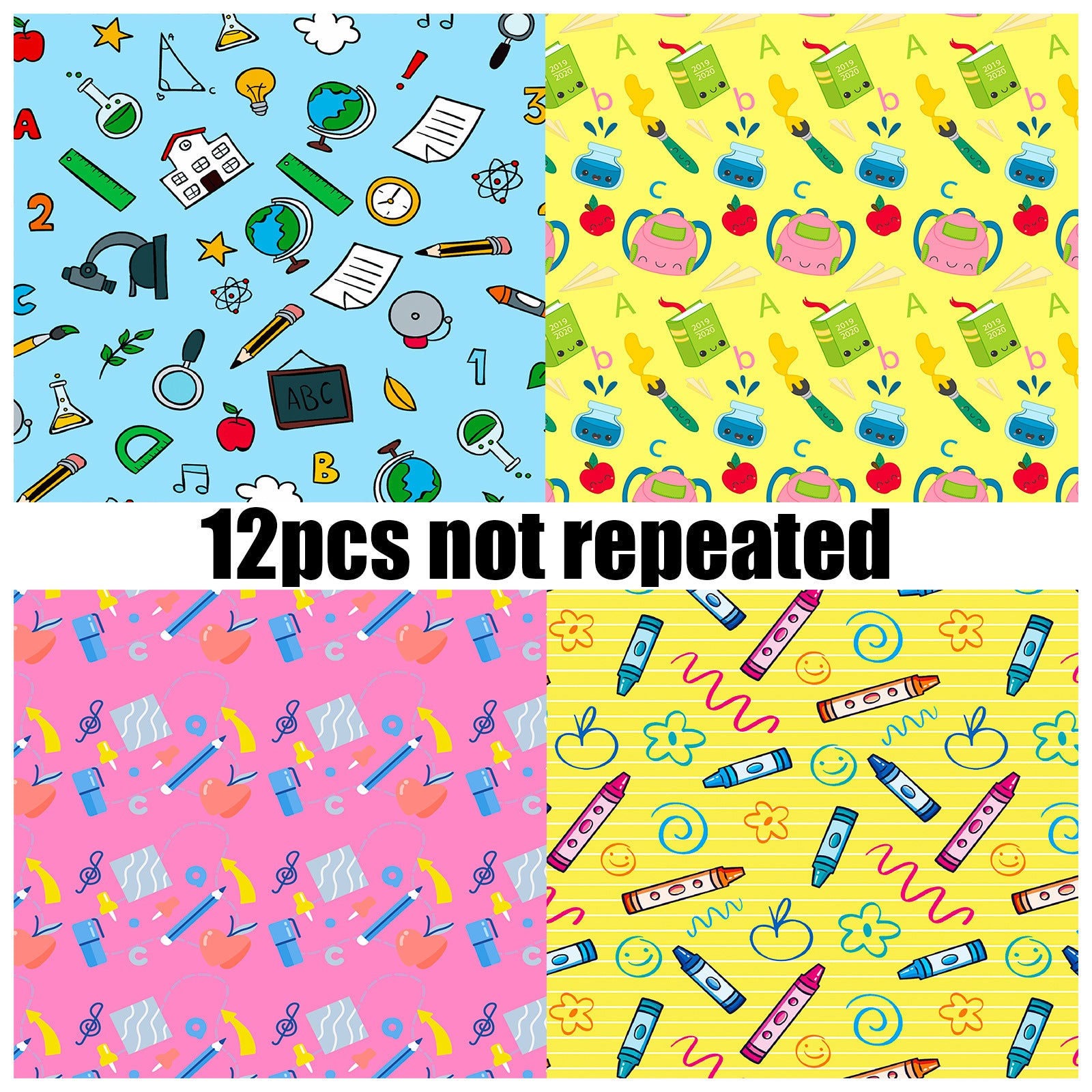 6 inch Teacher's Day Scrapbook Paper Pad PA793