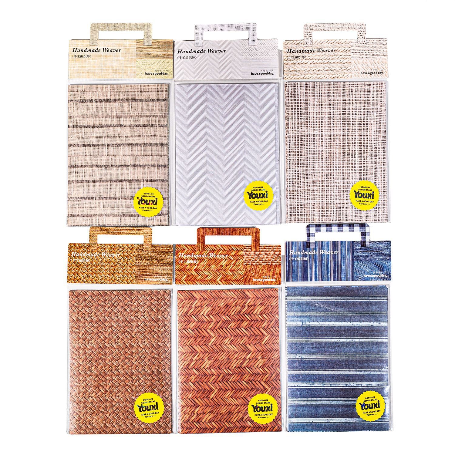 10 Pcs Cloth Texture Washi Stickers SGBZS