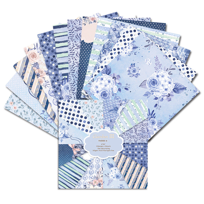 6 inch Scrapbook Paper Pad JYY6032