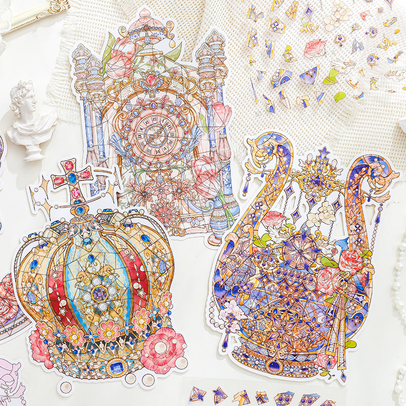 European Royal Themed DIY Stickers Kit DZWS