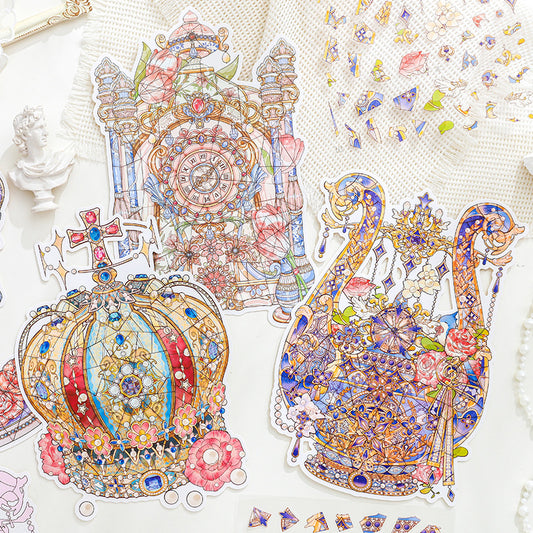 European Royal Themed DIY Stickers Kit DZWS