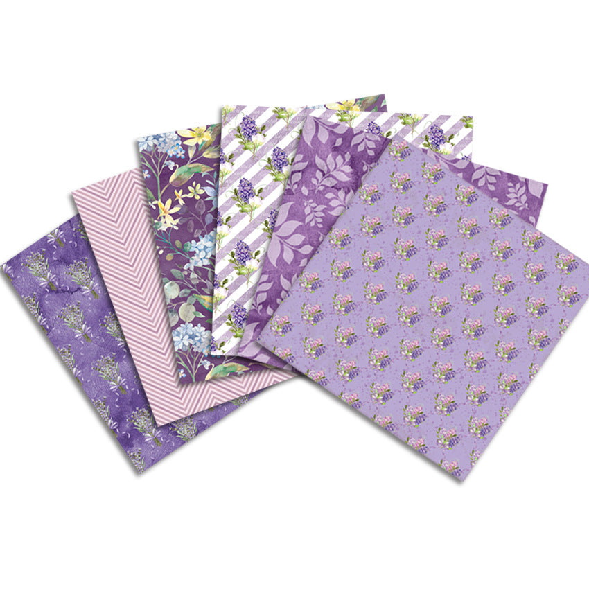 6 inch Scrapbook Paper Pad for Craft PA019