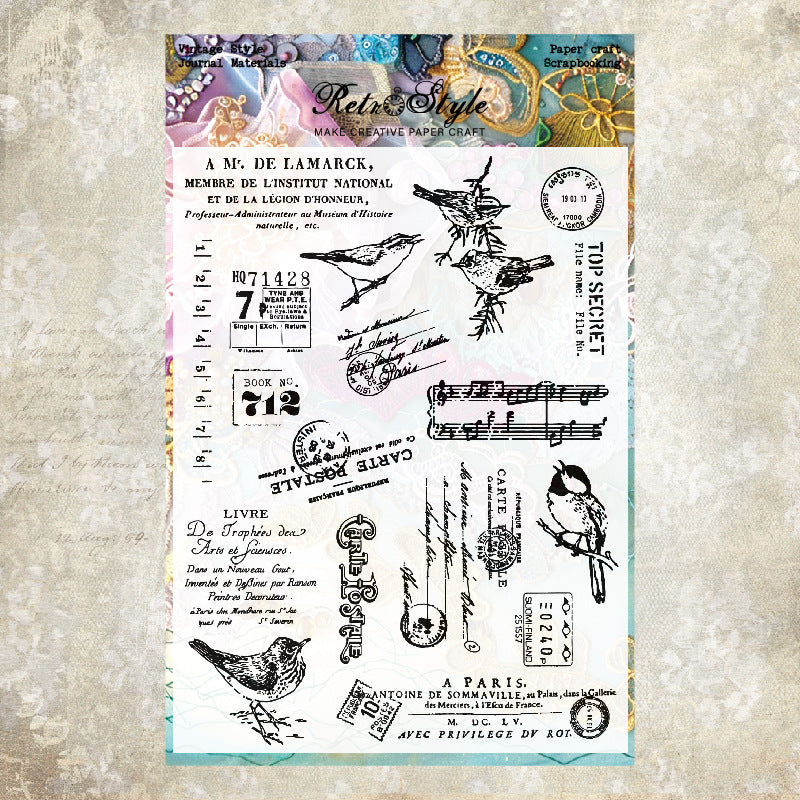 Clear Silicone Stamp STM421
