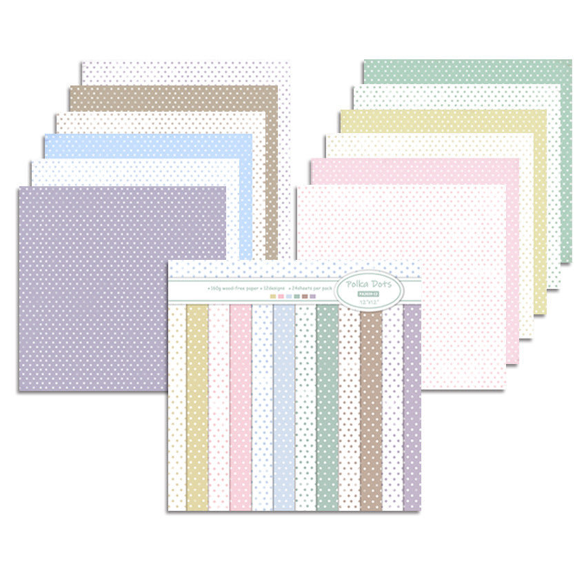 12 Inch Scrapbook Paper Pad for Craft PA039