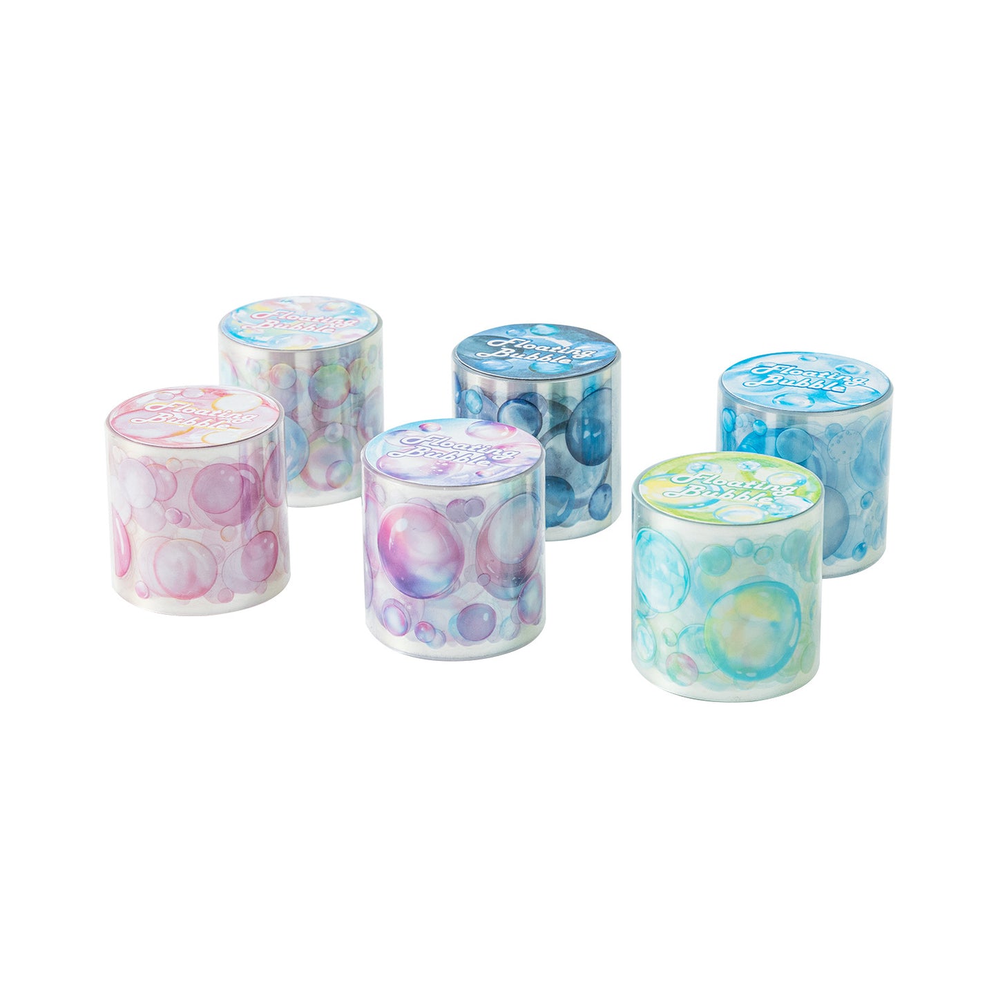 1 Roll Diecut Bubble PET Stickers Tape PFPP