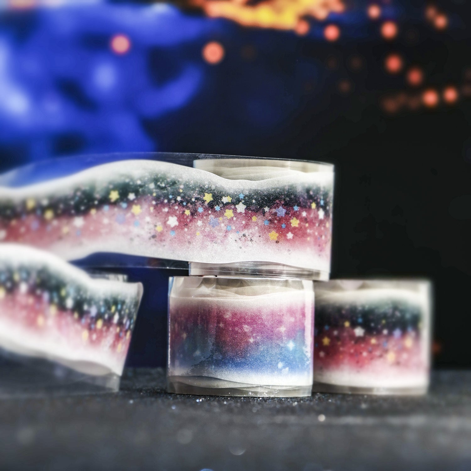 1 Roll Galaxy Theme Washi Tape RXCC