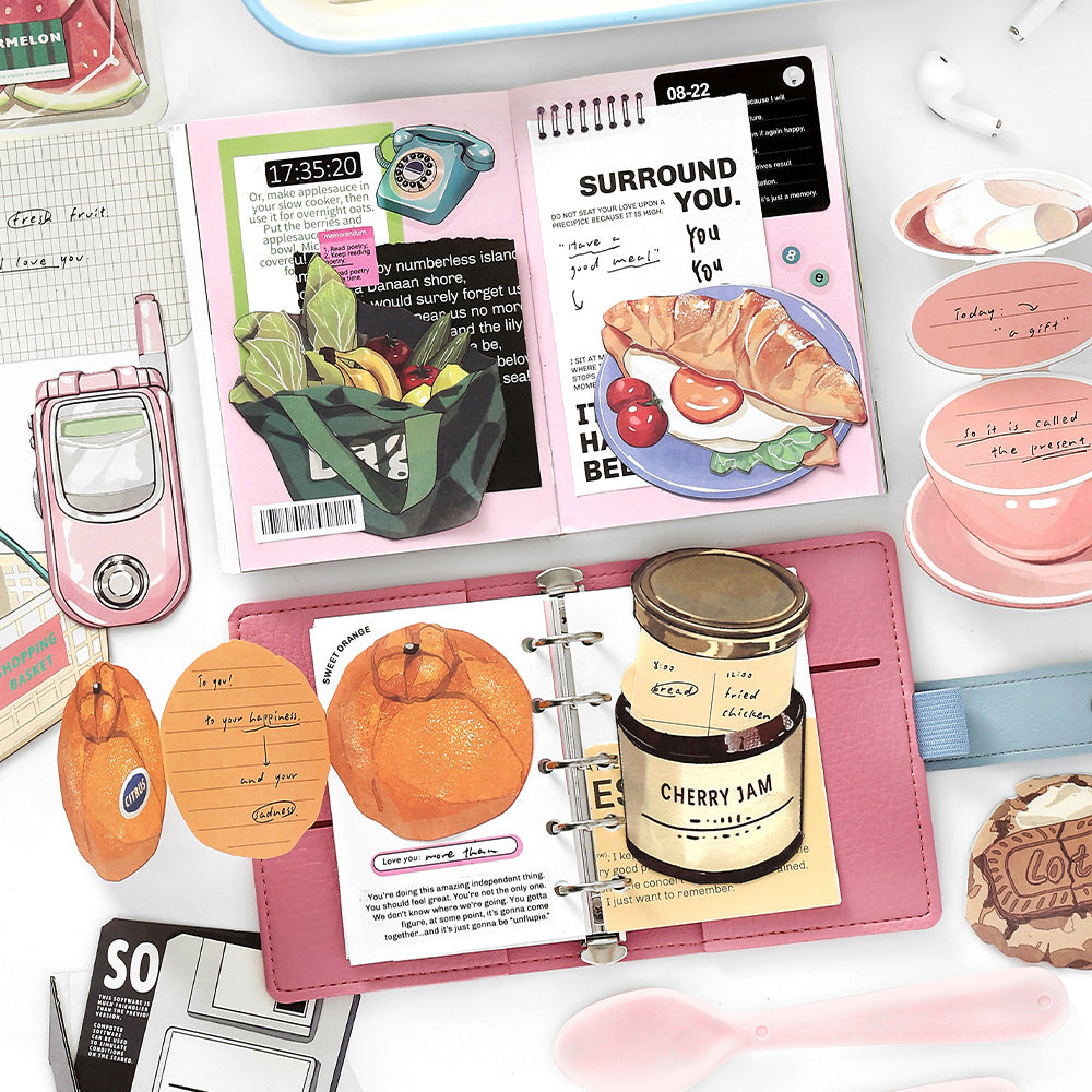 15 Pcs Convenience Store Themed Journal Paper ZMBLD