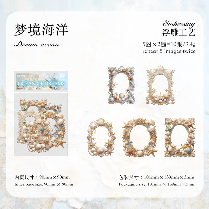 10 Pcs Frame Cardstock Paper BSLJ