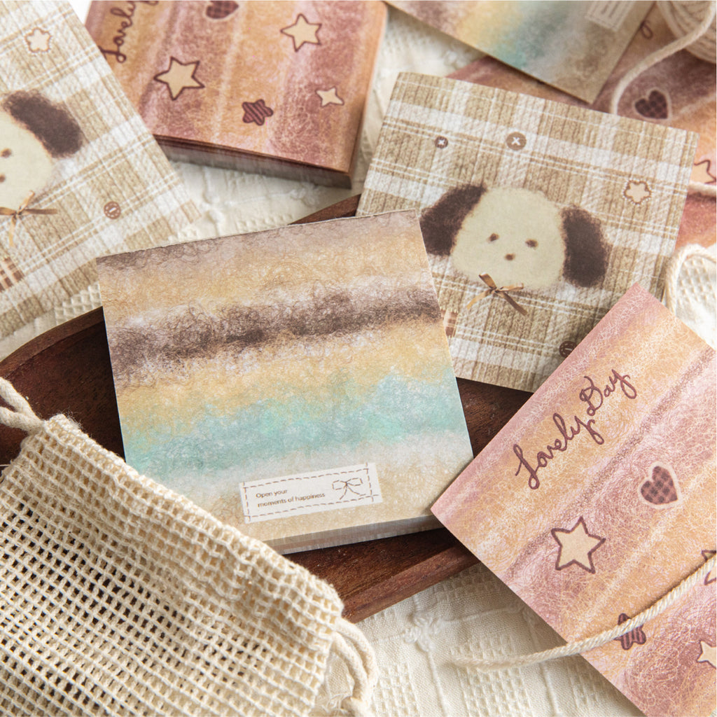 90 Sheets Cute Kawaii Notepad Paper BYSZS