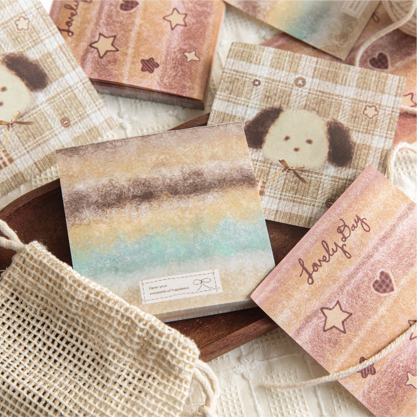 90 Sheets Cute Kawaii Notepad Paper BYSZS