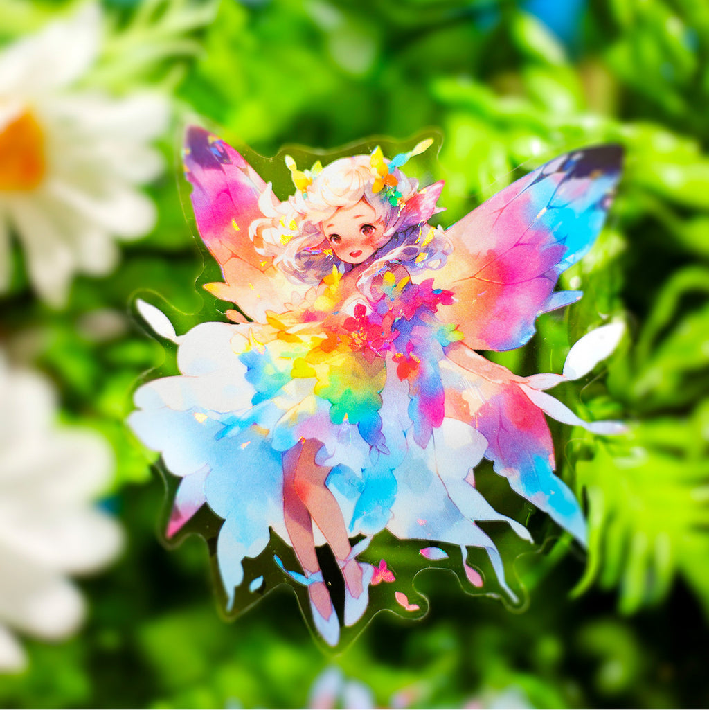 10 Pcs Fairy PET Stickers XYZML