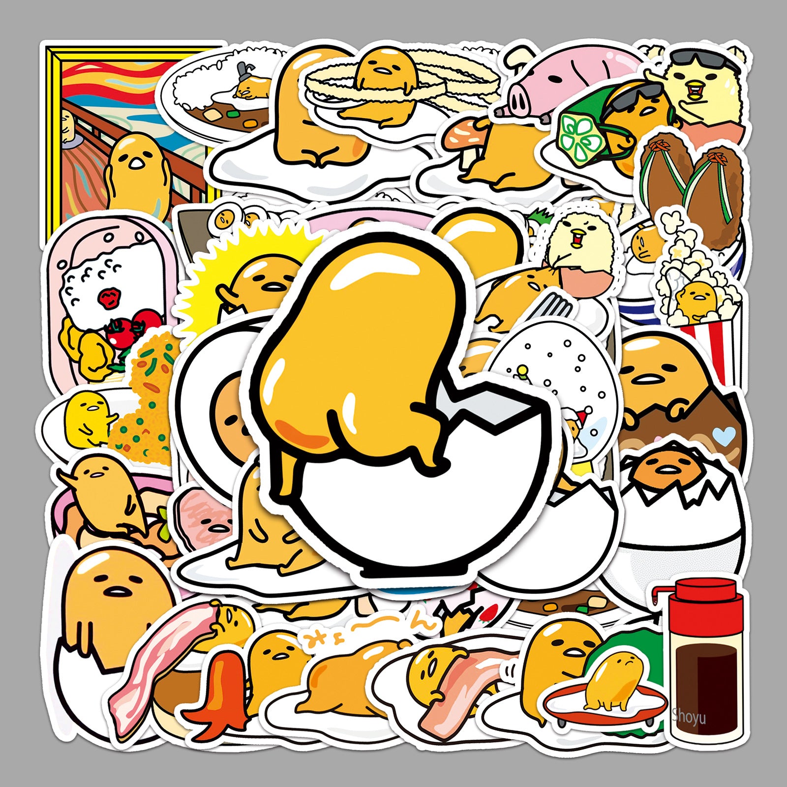 50Pcs Kawaii Waterproof Vinyl Stickers SRO103