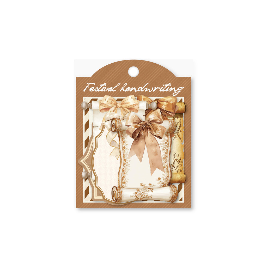 20 Pcs Christimas Notepad Stickers JRSS