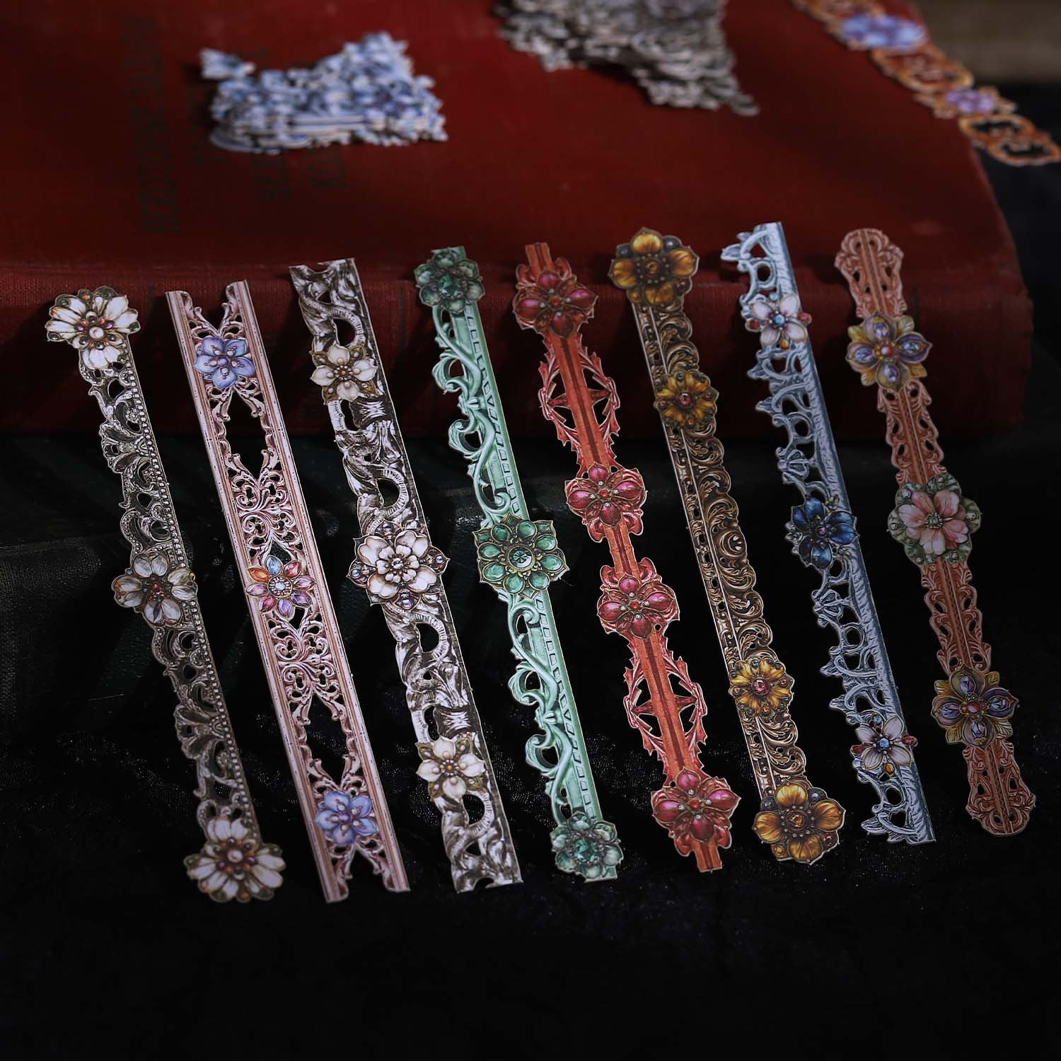 20 Pcs Vintage Corner and Edge Stickers LLQC