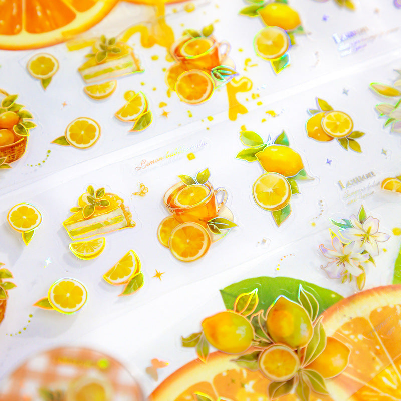 1 Roll Fruit PET Stickers Tape LMGW