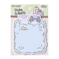 Kawaii Cozy Cat Life Die-Cut Sticky Notes - Bath
