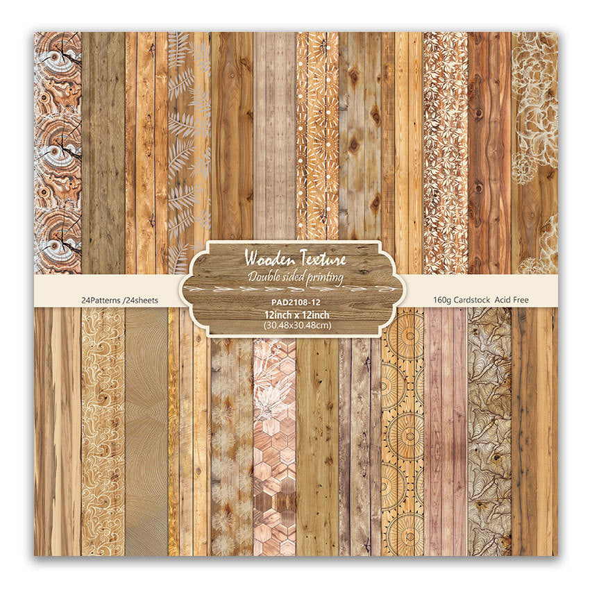 12 inch Scrapbook Paper Pad JYY108