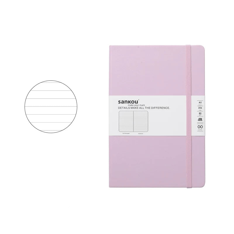 A5 Hardcover Notebook - Pastel Pink